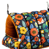 Maxbell Bird Nest Comfortable Bed Cave Bird Hideaway for Budgie Cockatoo Finches Navy Blue  Large