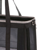 Maxbell Pet Carrier Bag Soft Sided Breathable Puppy Carrier Cat Carrier Vacation Black L