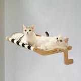 Maxbell Cat Window Perch Bed Chair Hanging Blanket Wood Frame for Playing Sleeping
