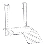 Maxbell Clear Turtle Basking Platform Resting Terrace Durable Climbing Shelf Sturdy Size S