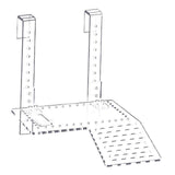 Maxbell Clear Turtle Basking Platform Resting Terrace Durable Climbing Shelf Sturdy Size S