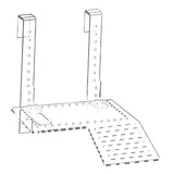 Maxbell Clear Turtle Basking Platform Resting Terrace Durable Climbing Shelf Sturdy Size S