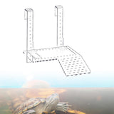Maxbell Clear Turtle Basking Platform Resting Terrace Durable Climbing Shelf Sturdy Size S