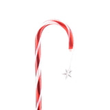 Maxbell 2Pcs Christmas Solar Candy Cane Light Waterproof Stake for Holiday Garden