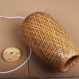 Maxbell Bamboo Pendant Light Lighting Fixtures Lampshade for Kitchen Bedroom