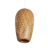 Maxbell Bamboo Pendant Light Lighting Fixtures Lampshade for Kitchen Bedroom