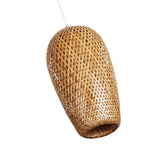 Maxbell Bamboo Pendant Light Lighting Fixtures Lampshade for Kitchen Bedroom