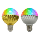 Maxbell Rotating Night Light E27 Bulb Disco Ball Light for Home Birthday Events Gold