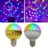 Maxbell Rotating Night Light E27 Bulb Disco Ball Light for Home Birthday Events Gold