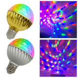 Maxbell Rotating Night Light E27 Bulb Disco Ball Light for Home Birthday Events Gold