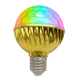 Maxbell Rotating Night Light E27 Bulb Disco Ball Light for Home Birthday Events Gold