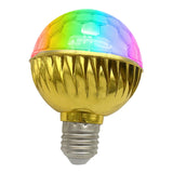 Maxbell Rotating Night Light E27 Bulb Disco Ball Light for Home Birthday Events Gold