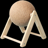 Maxbell Sisal Cat Scratching Rotatable Ball for Pet Kitten Pet Toy Interactive V shaped