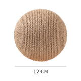 Maxbell Sisal Cat Scratching Rotatable Ball for Pet Kitten Pet Toy Interactive Ball Only