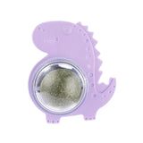 Maxbell Maxbell Natural Catnip Balls Removable Healthy Rotating for Playing Grinding Licking Purple