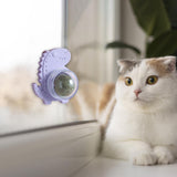 Maxbell Maxbell Natural Catnip Balls Removable Healthy Rotating for Playing Grinding Licking Purple