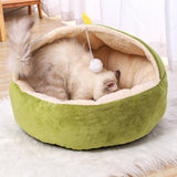 Maxbell Cat Bed Sleeping Kennel Non Slip Comfortable Warm for Kitten Large