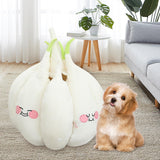 Maxbell Maxbell Portable Cat Bed Garlic Shaped Cushion Kittens for Cat Relaxing