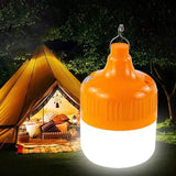 Maxbell Hanging Tent Lantern Lamp Garden Camping USB Rechargeable LED Light Bulbs 300W 21.8x11.8cm