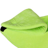 Maxbell Maxbell Banana Cats Bed House Cat Cuddle Supplies Warm for Rabbit Green M