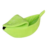Maxbell Maxbell Banana Cats Bed House Cat Cuddle Supplies Warm for Rabbit Green XL