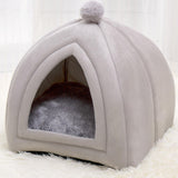 Maxbell Portable Cat house for Indoor Cats Nest Dog Kitten Warm Winter S