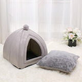 Maxbell Portable Cat house for Indoor Cats Nest Dog Kitten Warm Winter S