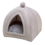 Maxbell Portable Cat house for Indoor Cats Nest Dog Kitten Warm Winter S