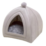 Maxbell Portable Cat house for Indoor Cats Nest Dog Kitten Warm Winter S