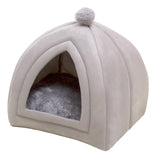 Maxbell Portable Cat house for Indoor Cats Nest Dog Kitten Warm Winter S