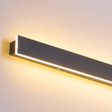 Maxbell Modern Outdoor Wall Light Waterproof Metal Long Wall Lamp for Porch Patio 150cm
