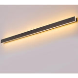 Maxbell Modern Outdoor Wall Light Waterproof Metal Long Wall Lamp for Porch Patio 150cm