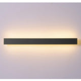 Maxbell Modern Outdoor Wall Light Waterproof Metal Long Wall Lamp for Porch Patio 150cm