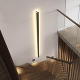 Maxbell Modern Outdoor Wall Light Waterproof Metal Long Wall Lamp for Porch Patio 150cm