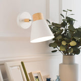 Maxbell Wall Sconce Lighting E27 Light Fixture Bedside Lamp for Stairs Corridor White
