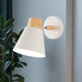 Maxbell Wall Sconce Lighting E27 Light Fixture Bedside Lamp for Stairs Corridor White