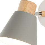 Maxbell Wall Sconce Lighting E27 Light Fixture Bedside Lamp for Stairs Corridor Gray
