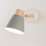 Maxbell Wall Sconce Lighting E27 Light Fixture Bedside Lamp for Stairs Corridor Gray