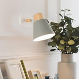 Maxbell Wall Sconce Lighting E27 Light Fixture Bedside Lamp for Stairs Corridor Gray