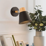 Maxbell Wall Sconce Lighting E27 Light Fixture Bedside Lamp for Stairs Corridor Black