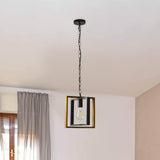Maxbell Retro Style Pendant Light Ceiling Lamp Adjustable Lighting for Loft Hallway Iron Chain