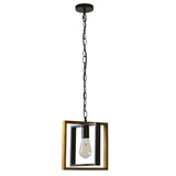 Maxbell Retro Style Pendant Light Ceiling Lamp Adjustable Lighting for Loft Hallway Iron Chain