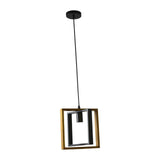 Maxbell Retro Style Pendant Light Ceiling Lamp Adjustable Lighting for Loft Hallway Wire