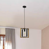 Maxbell Retro Style Pendant Light Ceiling Lamp Adjustable Lighting for Loft Hallway Wire