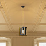 Maxbell Retro Style Pendant Light Ceiling Lamp Adjustable Lighting for Loft Hallway Wire