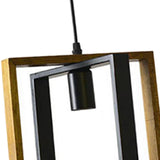 Maxbell Retro Style Pendant Light Ceiling Lamp Adjustable Lighting for Loft Hallway Wire
