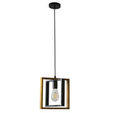 Maxbell Retro Style Pendant Light Ceiling Lamp Adjustable Lighting for Loft Hallway Wire