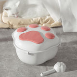 Maxbell Pet Dog Food Storage Container with Lid Food Dispenser Grains Rice Case Pink