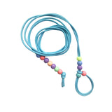 Maxbell Traction Rope Luminous Belt for Turtle Amphibians Bearded Dragon blue