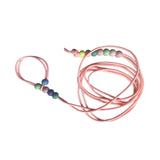 Maxbell Traction Rope Luminous Belt for Turtle Amphibians Bearded Dragon pink